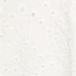 Pure Cotton Broderie Tie Front Blouse, SOFT WHITE, swatch