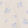 Lyocell Rich Floral Ruffle Detail Blouse, IVORY MIX, swatch