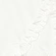 Cotton Rich Embroidered Ruffle Detail Top, SOFT WHITE, swatch