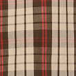 Pure Cotton Checked Shirt, RED MIX, swatch