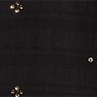 Cotton Blend Embellished Blouse, BLACK, swatch