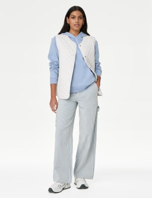 

M&S Collection Chaleco acolchado de material recicladoWomens - Light Natural, Light Natural