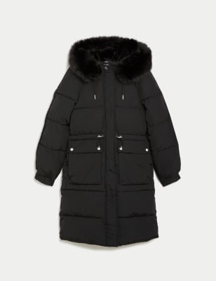 

Womens M&S Collection Thermowarmth Puffer Coat - Black, Black