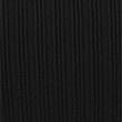 Ribbed Knit High Neck Sleeveless Top, BLACK, swatch