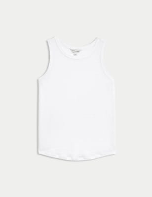 

Womens Autograph Pure Linen Vest - Soft White, Soft White