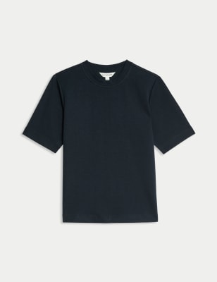 

Womens Autograph T-Shirt mit hohem Baumwollanteil - Dark Navy, Dark Navy