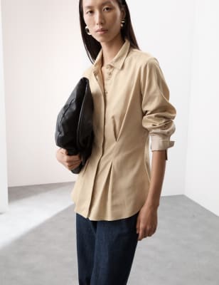 

Womens Autograph Lyocell Rich Shirt - Opaline, Opaline