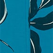 Leaf Print Midi Relaxed Dress, BLUE MIX, swatch
