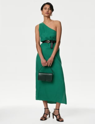 

Autograph Vestido maxi a media pierna con hombro descubierto de cuproWomens - Holly, Holly