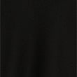 Wool Blend V-Neck Midaxi Waisted Dress, BLACK, swatch