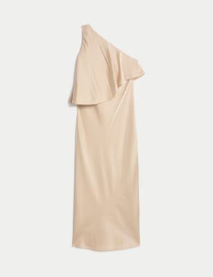 

Womens Autograph Iridescent Midaxi Shift Dress - Champagne, Champagne