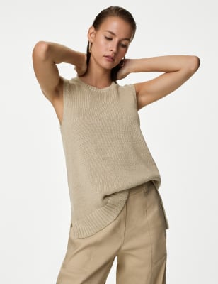 

Autograph Camiseta de punto 100% linoWomens - Opaline, Opaline