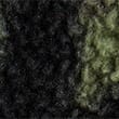 Borg Printed Fleece Cropped Jacket, KHAKI/OLIVE, swatch