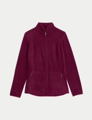 

Womens Goodmove Funnel Neck Fleece - Dark Mulberry, Dark Mulberry