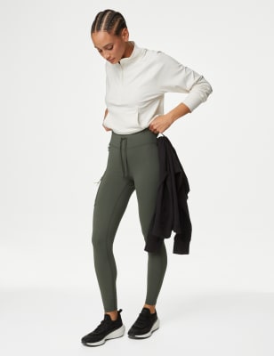 

Womens Goodmove Go Discover Stormwear™ Walking Leggings - Dark Olive, Dark Olive