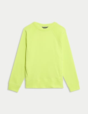 

Womens Goodmove Cotton Rich Crew Neck Sweatshirt - Limeade, Limeade