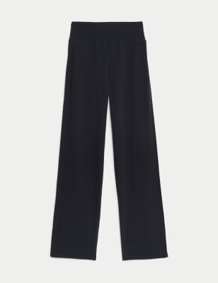 

Womens Goodmove Cotton Rich Side Stripe Straight Leg Joggers - Midnight Navy, Midnight Navy