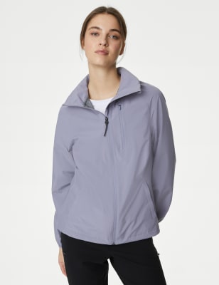

Womens Goodmove Waterproof Hooded Sports Jacket with Stormwear™ Ultra - Lavender Grey, Lavender Grey