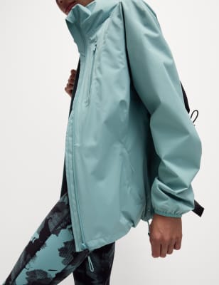 

Womens Goodmove Waterproof Hooded Sports Jacket with Stormwear™ Ultra - Dusted Aqua, Dusted Aqua