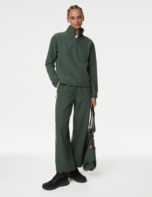 

Womens Goodmove Stormwear™ High Waisted Cropped Walking Trousers - Dark Sage, Dark Sage