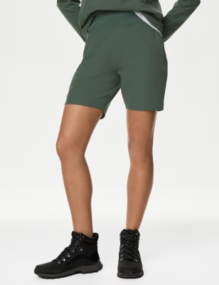 

Womens Goodmove Relaxed Walking Shorts - Dark Sage, Dark Sage