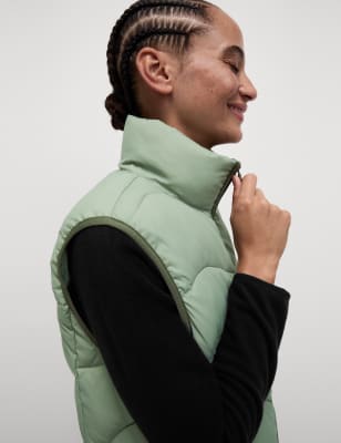 

Womens Goodmove Stormwear™ Quilted Puffer Gilet - Light Verdigris, Light Verdigris