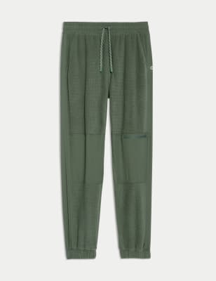 

Womens Goodmove Cuffed Relaxed High Waisted Joggers - Dark Sage, Dark Sage