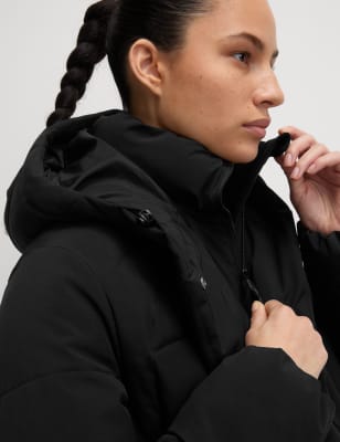 

Goodmove Chaqueta acolchada corta con capucha Stormwear™Womens - Black, Black