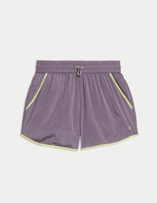 

Womens Goodmove Stormwear Iridescent Running Shorts, Medium Grape