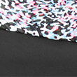 Printed Padded Scoop Neck Swimsuit, BLACK MIX, swatch