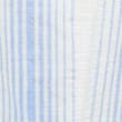Pure Cotton Striped Tie Front Beach Top, BLUE MIX, swatch
