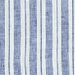 Linen Rich Striped Relaxed Shirt, BLUE MIX, swatch