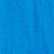 Pure Linen Round Neck Relaxed Blouse, BRIGHT BLUE, swatch