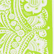 Printed Roll Top Bikini Bottoms, LIME MIX, swatch
