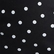 Polka Dot Padded U-Wire Bandeau Bikini Top, BLACK MIX, swatch