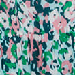 Printed Bardot Midaxi Dress, GREEN MIX, swatch