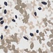 Pure Linen Floral Button Detail Blouse, KHAKI MIX, swatch