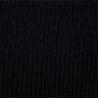 Ribbed Padded Square Neck Bikini Top, BLACK, swatch