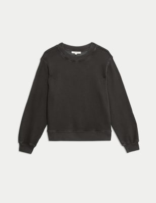 

Womens Per Una Pure Cotton Sweatshirt - Carbon, Carbon