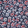 Pure Cotton Floral Tie Front Top, NAVY MIX, swatch
