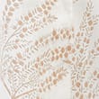 Linen Blend Printed Midi A-Line Skirt, IVORY MIX, swatch