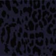 Flock Leopard Print High Waisted Leggings, BLUE/BLACK, swatch