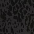 Flock Leopard Print High Waisted Leggings, BLACK/BLACK, swatch