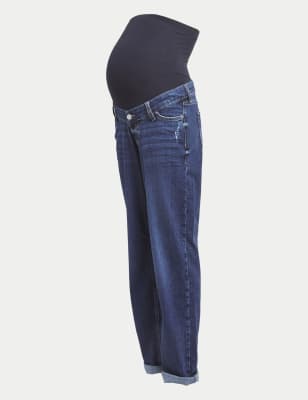 

Womens M&S Collection Maternity Boyfriend Jeans - Dark Indigo, Dark Indigo