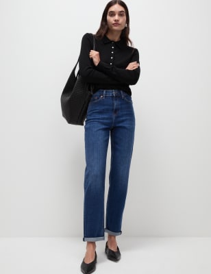 

M&S Collection Jeans boyfriend tobillerosWomens - Dark Indigo, Dark Indigo