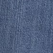 Cotton Blend Straight Leg Ankle Grazer Jeans, MEDIUM INDIGO, swatch