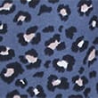 Pure Cotton Animal Print Tapered Joggers, BLUE MIX, swatch