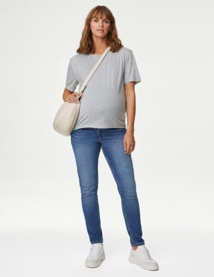 

M&S Collection Jeans skinny por encima de la barriga de premamá IvyWomens - Medium Indigo, Medium Indigo