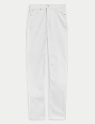 

Womens M&S Collection Sienna Straight Leg Jeans - White, White