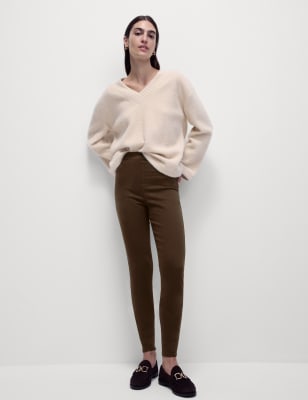 

Womens M&S Collection High Waisted Jeggings - Bitter Chocolate, Bitter Chocolate